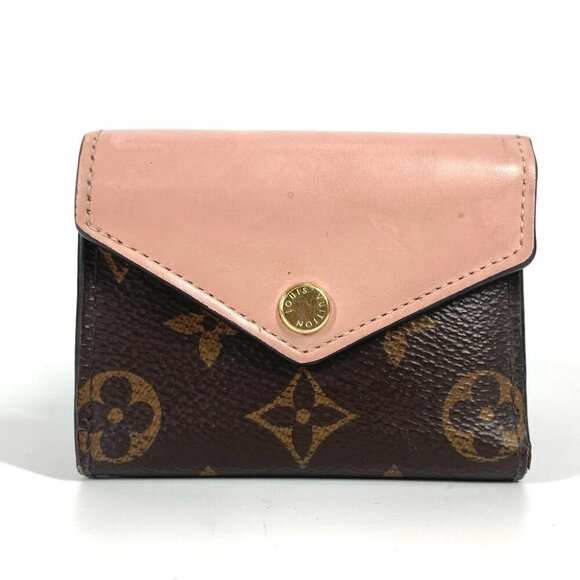 LOUIS VUITTON Monogram Portefeuillezoe Compact Wallet Trifold wallet - Picture 1 of 16